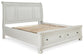 Cama Robbinsdale tipo trineo con almacenamiento