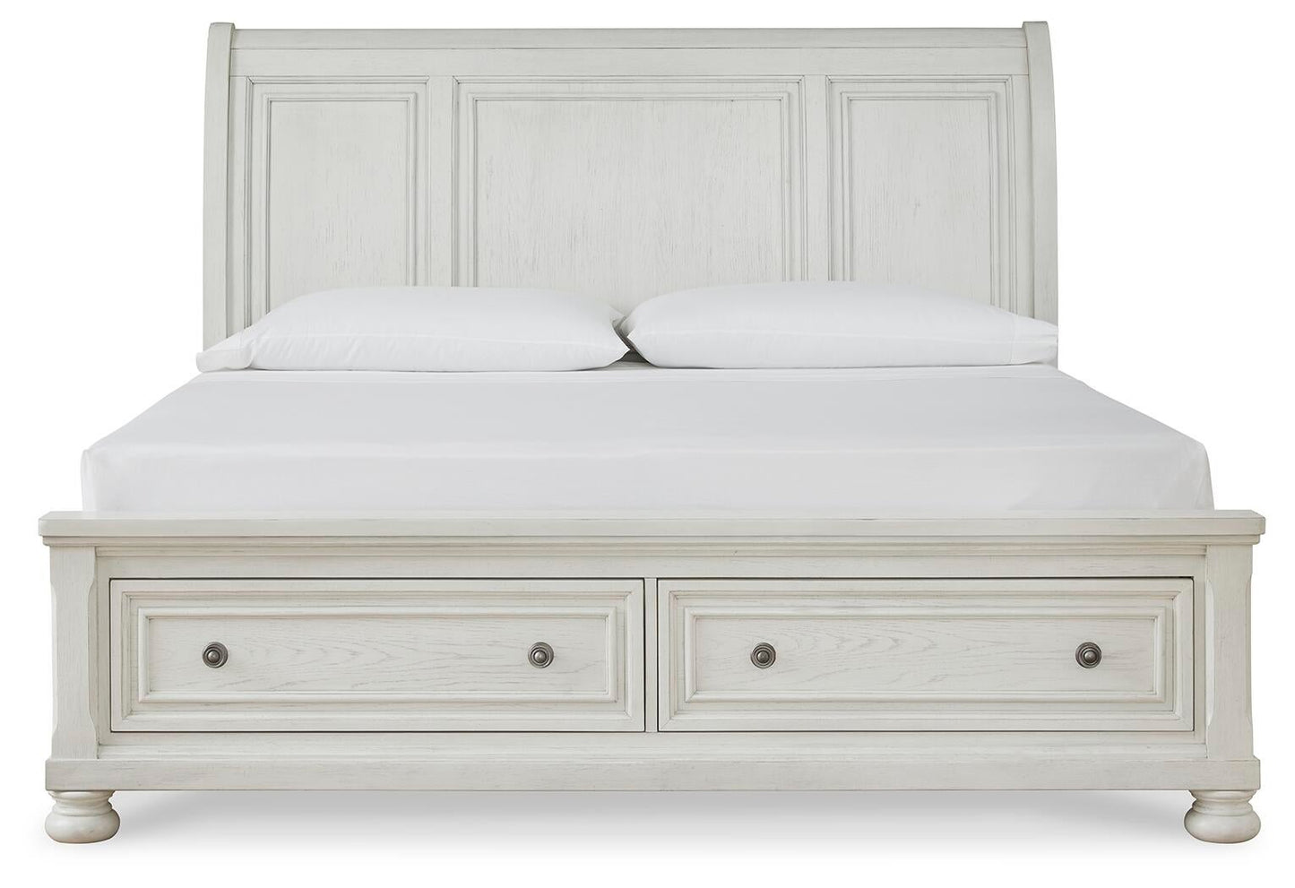 Cama Robbinsdale tipo trineo con almacenamiento