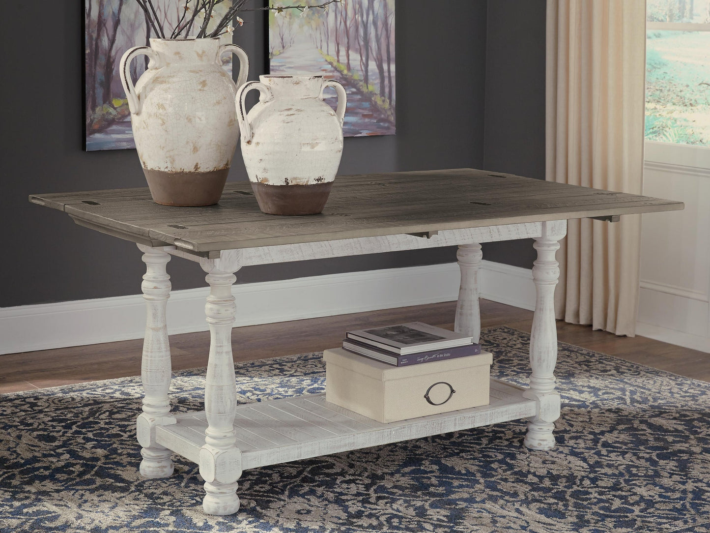 Havalance Flip Top Sofa Table