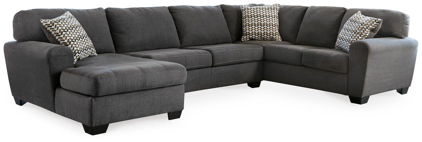 Sofá seccional de 3 piezas Ambee con chaise longue