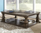 Mesa de cóctel rectangular Johnelle