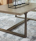 Mesa de cóctel rectangular Dalenville