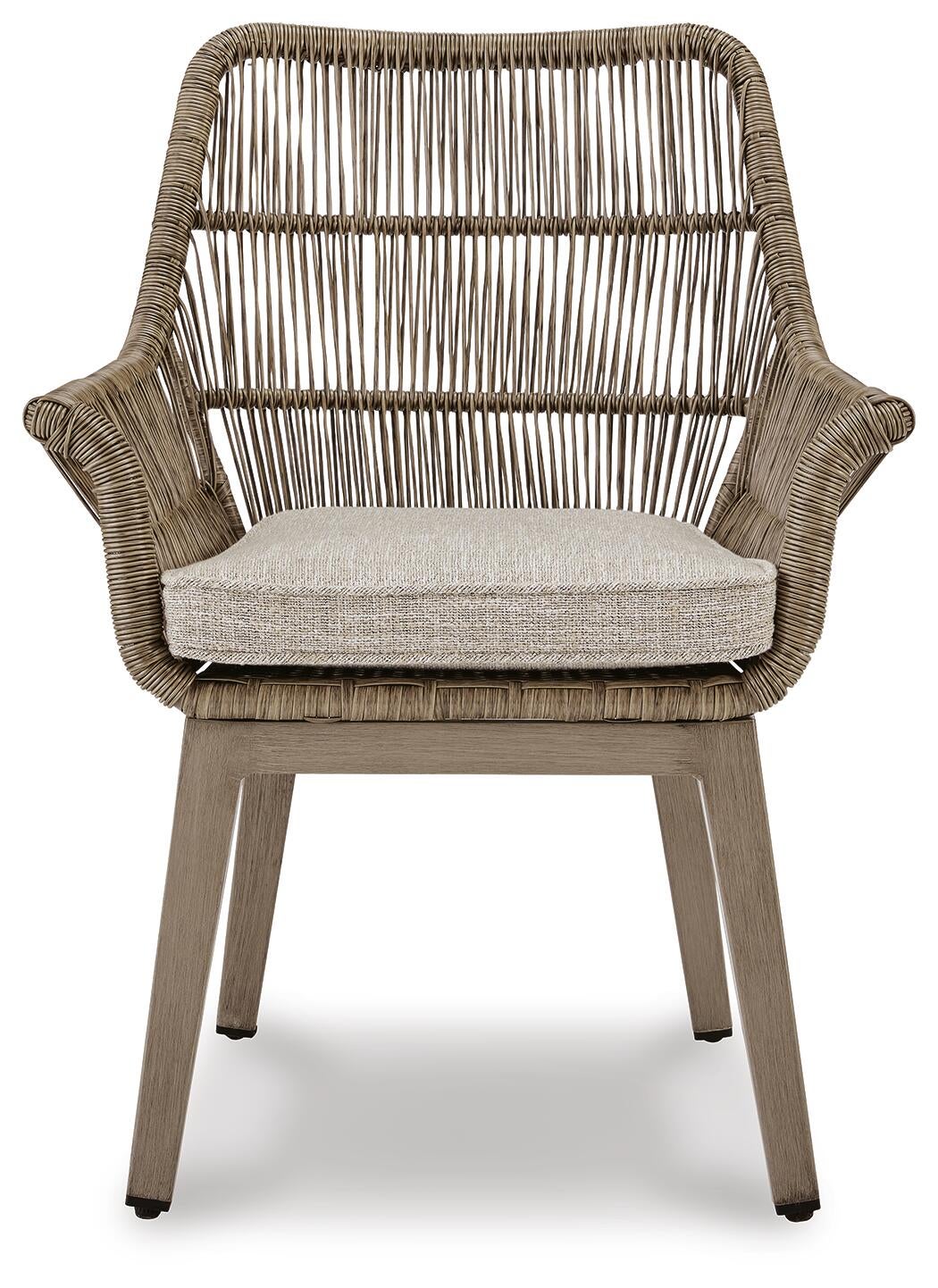 Silla de playa con brazos y cojín (2/CN)