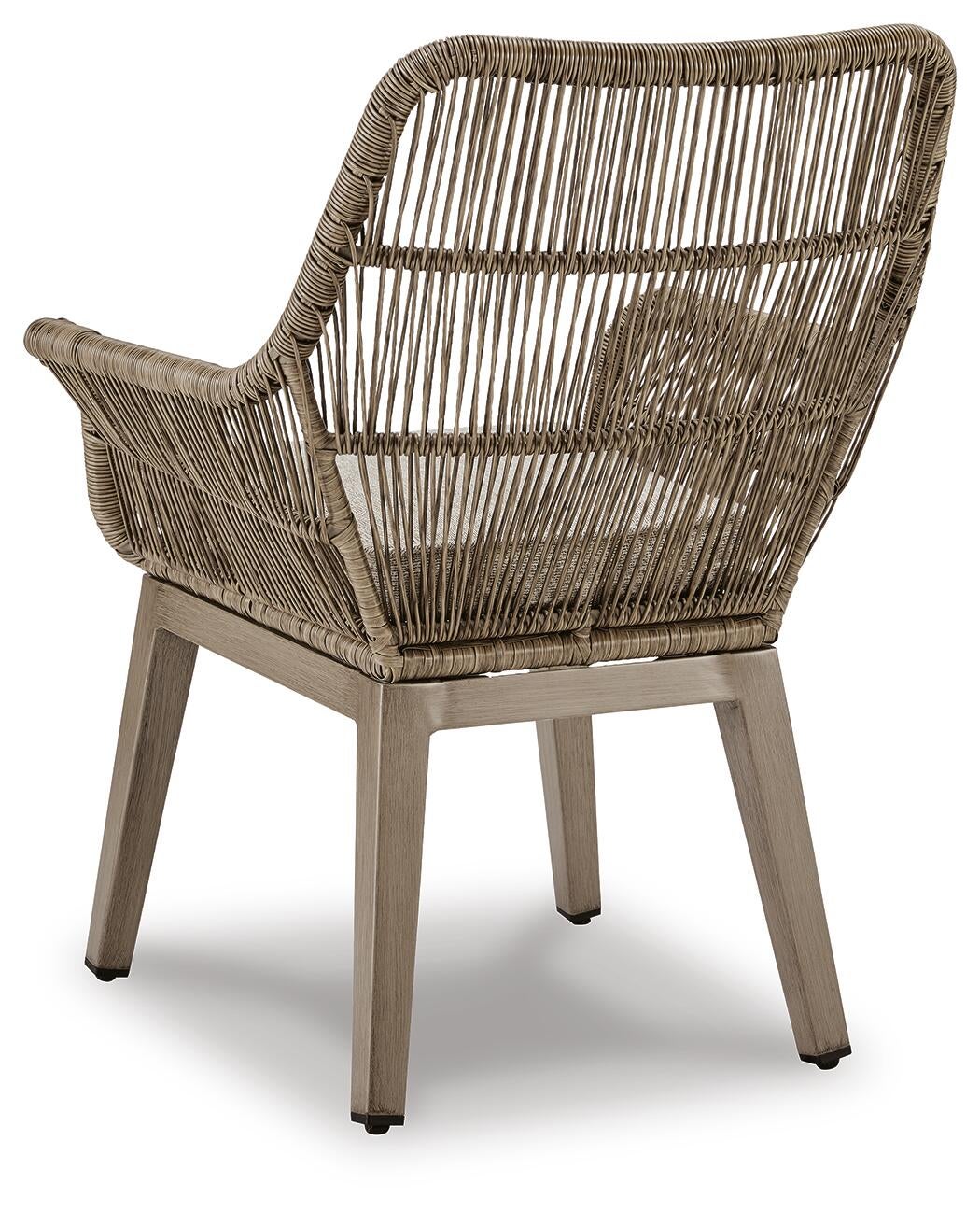 Silla de playa con brazos y cojín (2/CN)