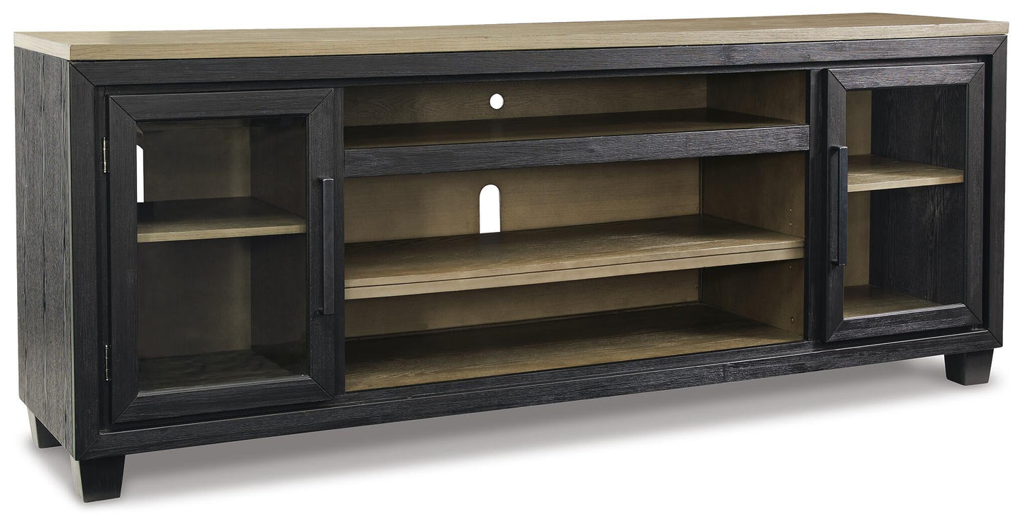 Soporte de TV Foyland XL con opción de chimenea