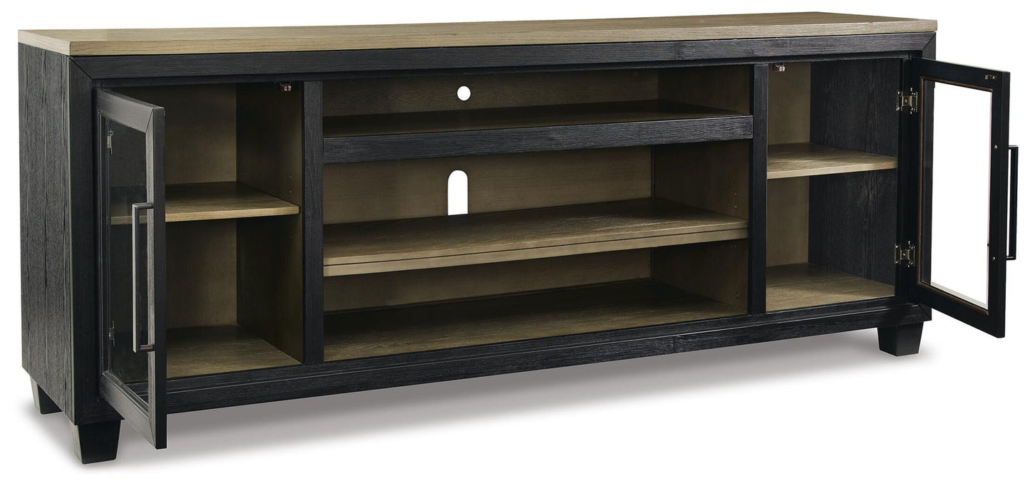 Soporte de TV Foyland XL con opción de chimenea