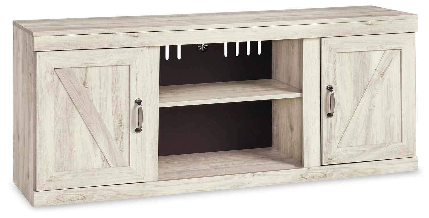 Soporte de TV Bellaby LG con opción de chimenea