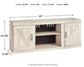 Soporte de TV Bellaby LG con opción de chimenea
