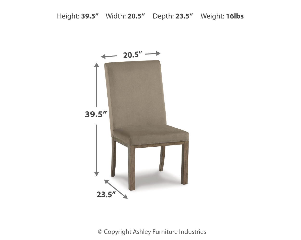 Silla auxiliar Chrestner Dining UPH (2/CN)