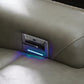 Sofá seccional reclinable eléctrico de 3 piezas Correze con chaise longue
