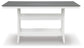 Mesa de mostrador rectangular Transville con opción UMB