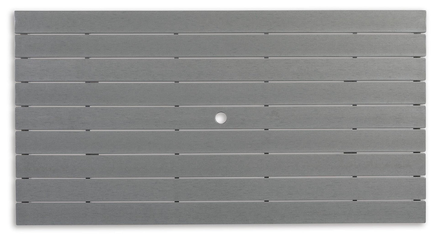 Mesa de mostrador rectangular Transville con opción UMB