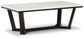 Mesa de cóctel rectangular Fostead