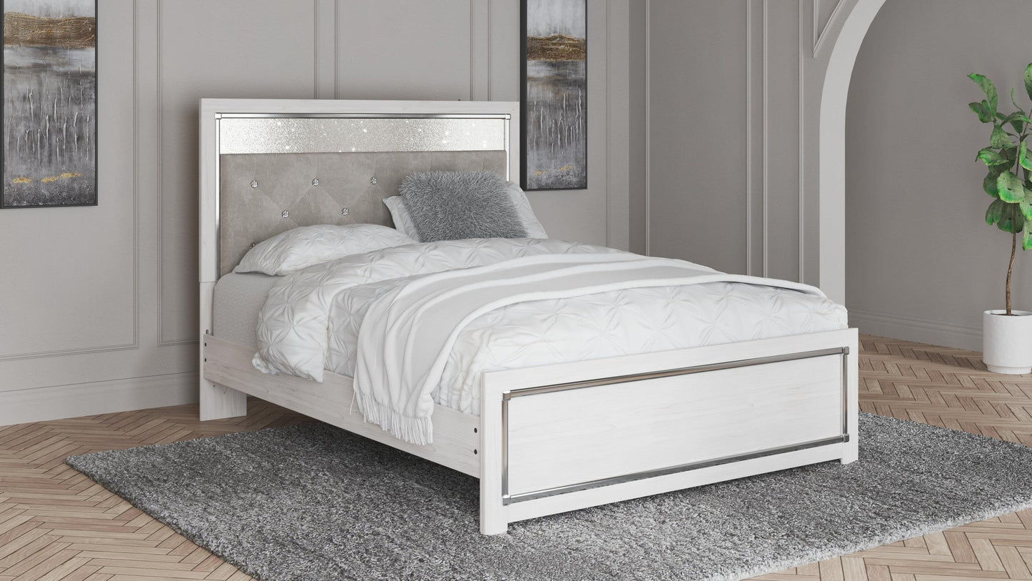 Cama con panel Queen Altyra