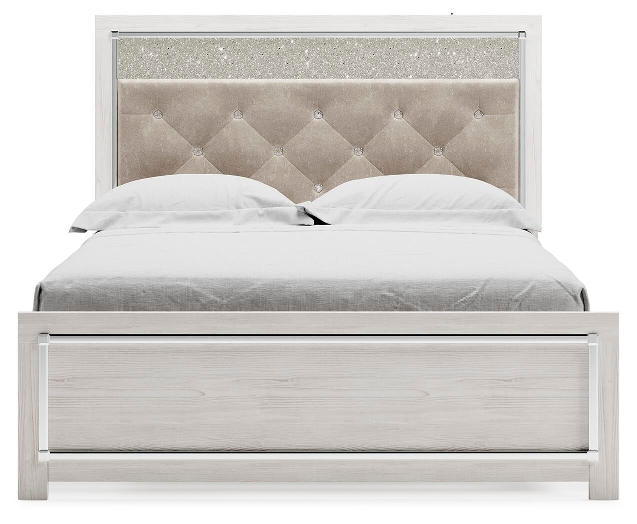 Cama con panel Queen Altyra
