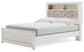 Cama con estantería y panel Altyra Queen