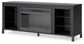 Soporte de TV Cayberry con chimenea