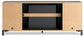 Soporte de TV Cayberry con chimenea