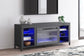 Soporte de TV Cayberry con chimenea