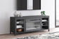 Soporte de TV Cayberry con chimenea