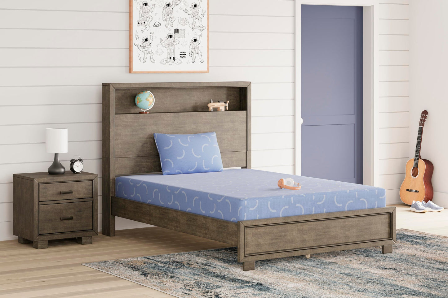 Colchón y almohada Ikidz Ocean 2/Cn