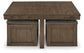 Mesa de cóctel Boardernest con 4 taburetes (5/CN)