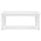 Mesa de cóctel rectangular Hyland Wave
