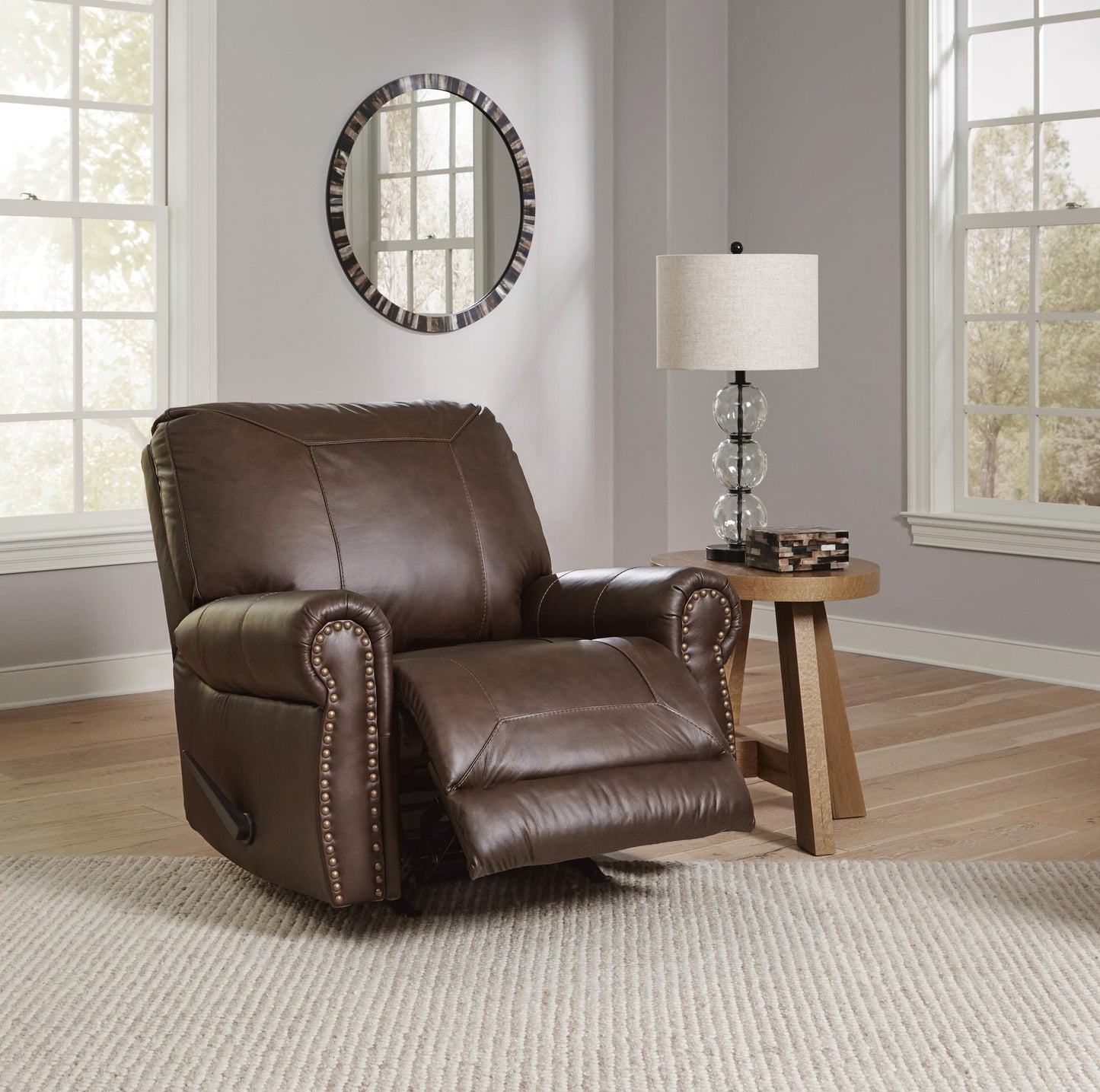 Sillón reclinable mecedor Colleton