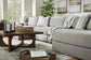 Sofá seccional doble con chaise longue de 4 piezas Avaliyah