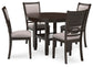 Juego de mesa de comedor Langwest (5/CN)
