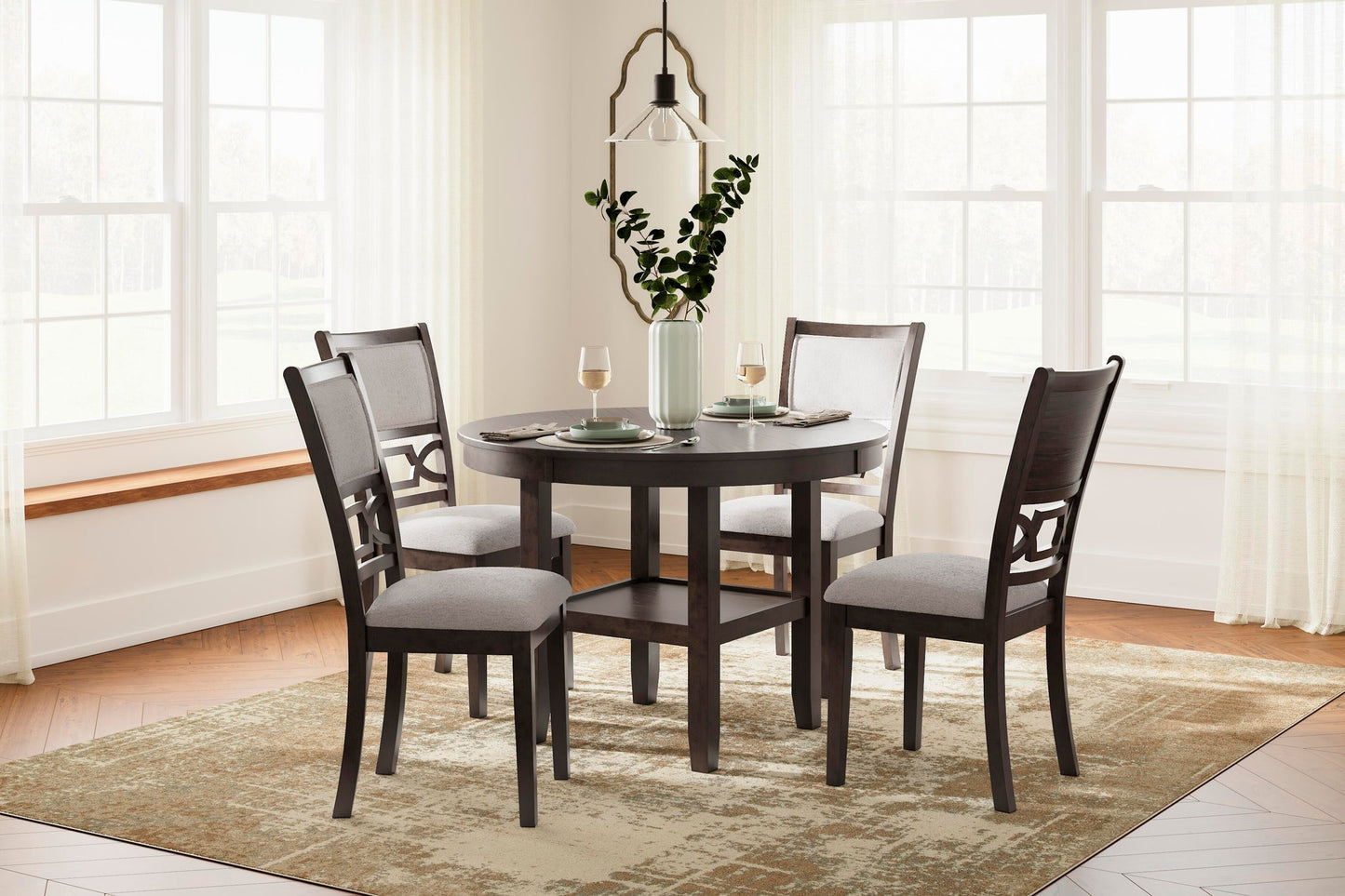 Juego de mesa de comedor Langwest (5/CN)