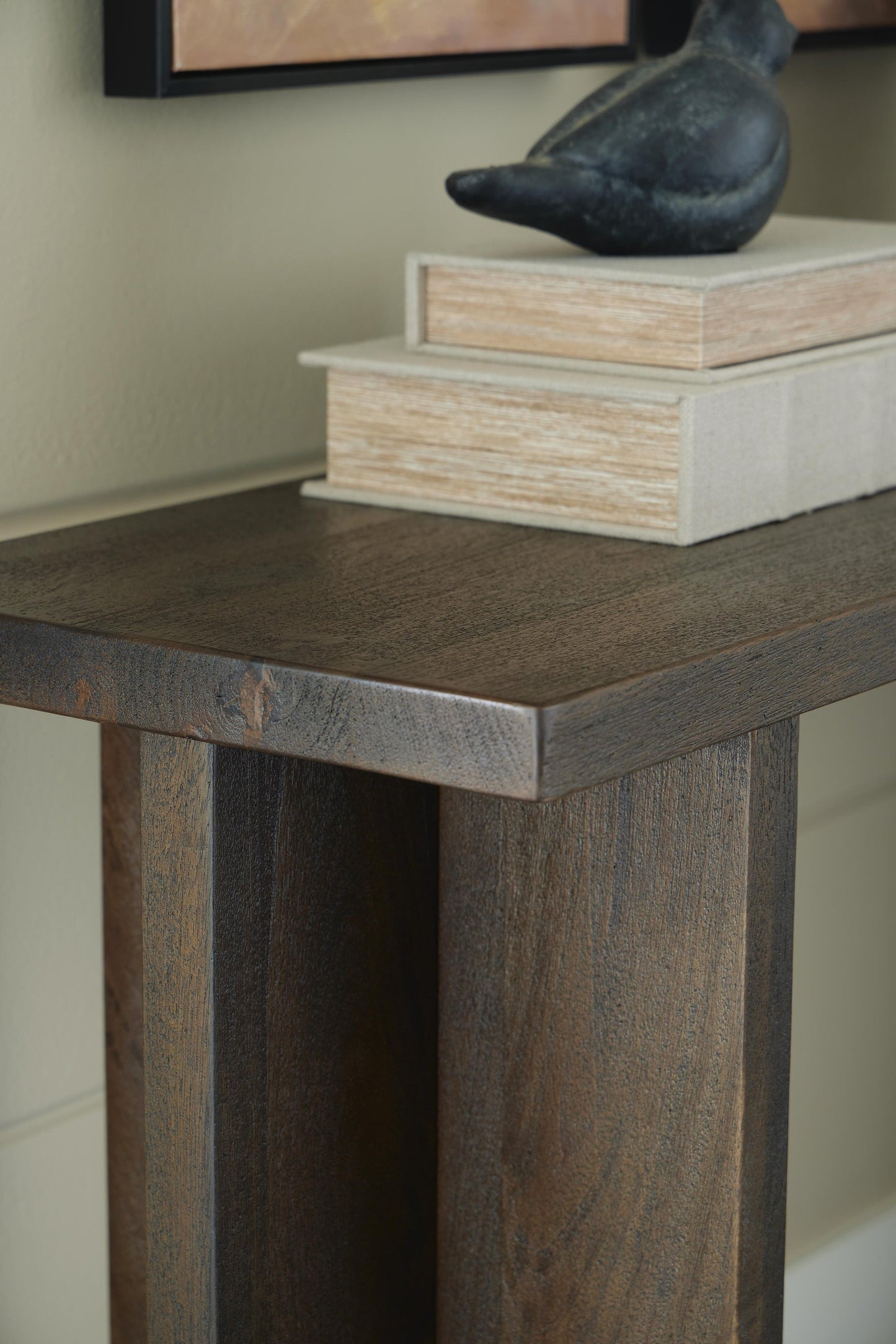 Mesa consola para sofá Jalenry