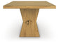 Mesa de comedor rectangular Galliden