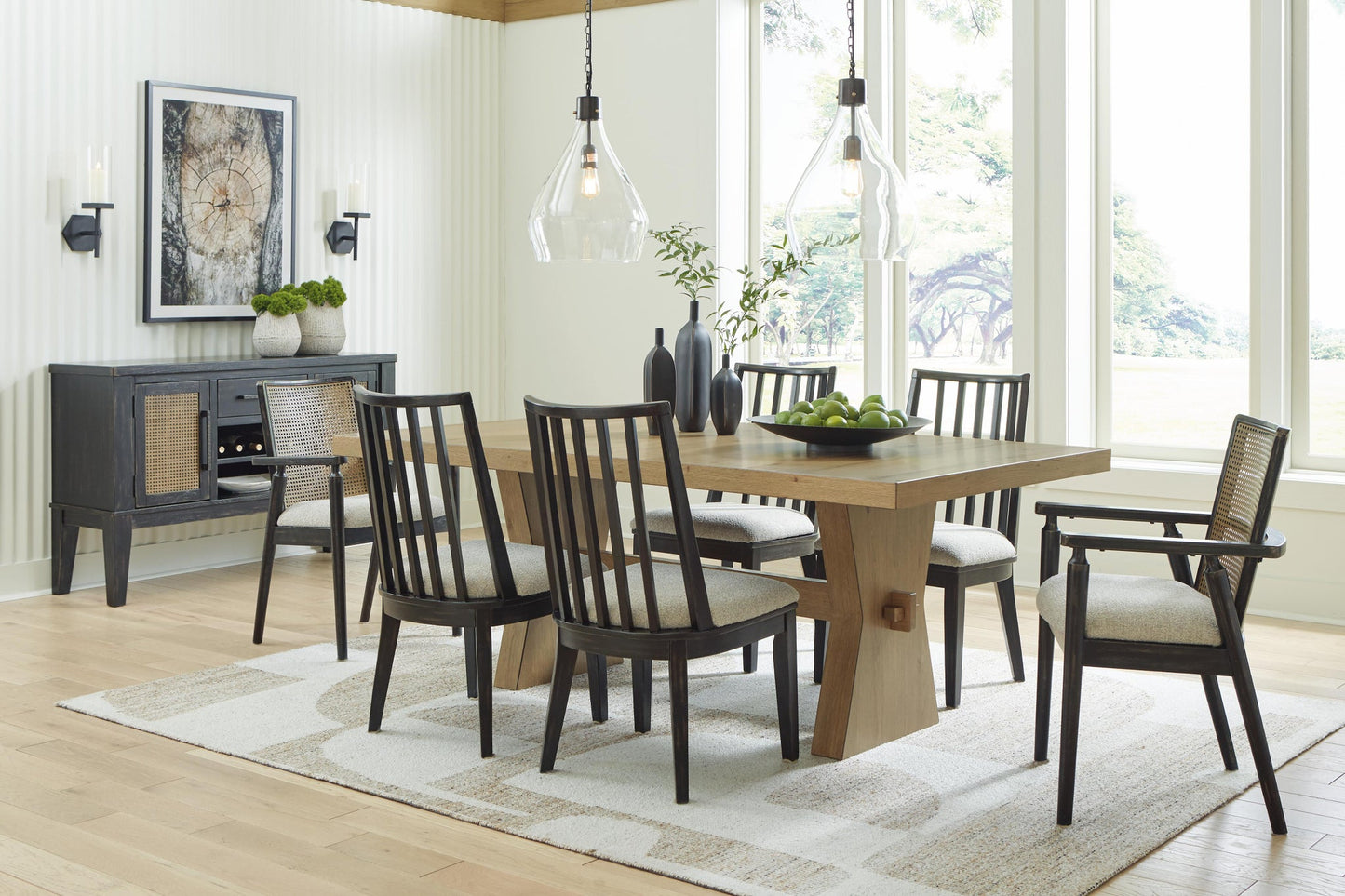 Mesa de comedor rectangular Galliden