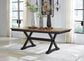 Mesa de comedor Wildenauer RECT EXT