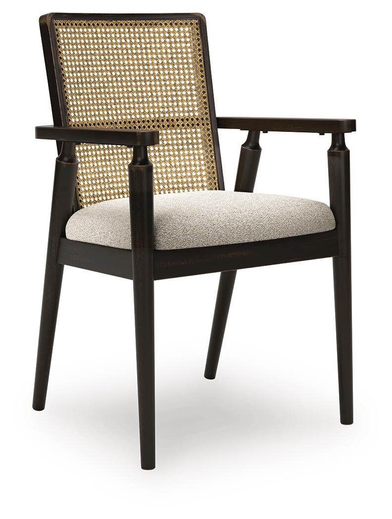 Silla de comedor Galliden UPH con brazos (2/CN)