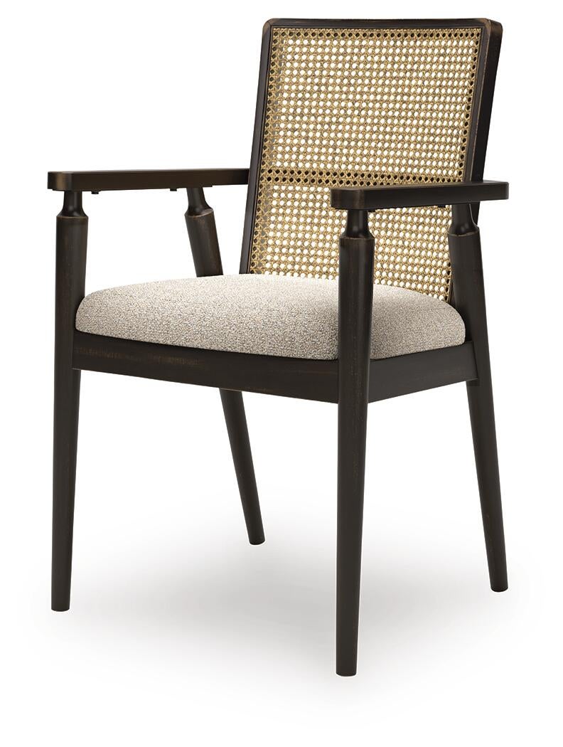 Silla de comedor Galliden UPH con brazos (2/CN)