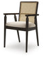 Silla de comedor Galliden UPH con brazos (2/CN)