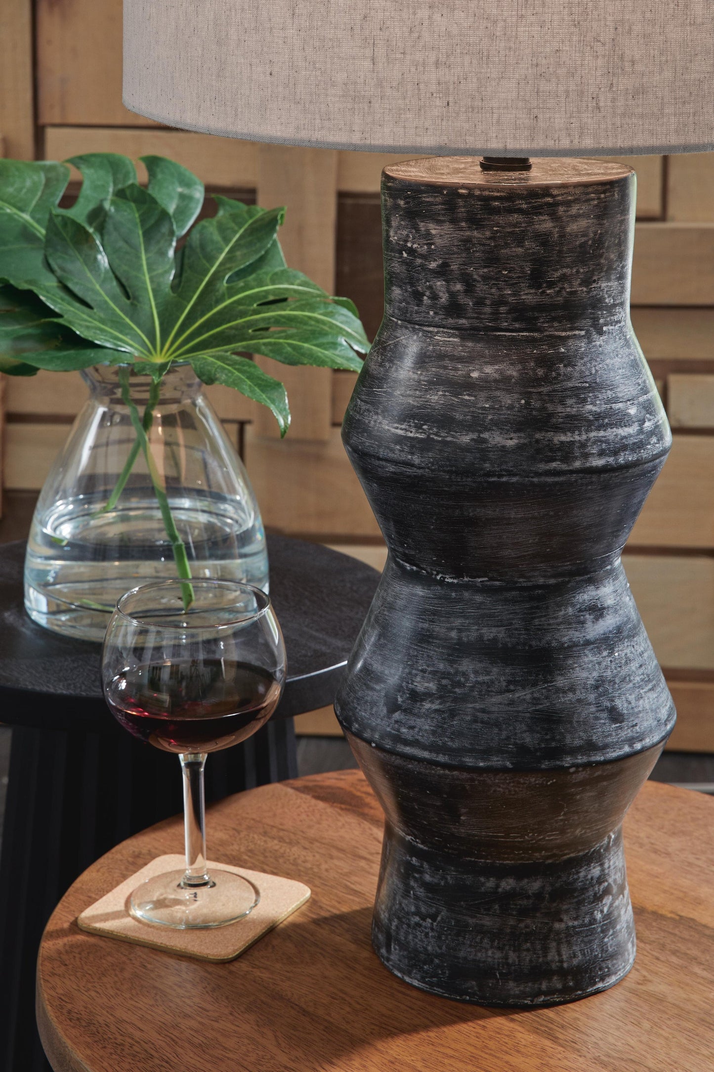 Lámpara de mesa Kerbert de terracota (1/CN)