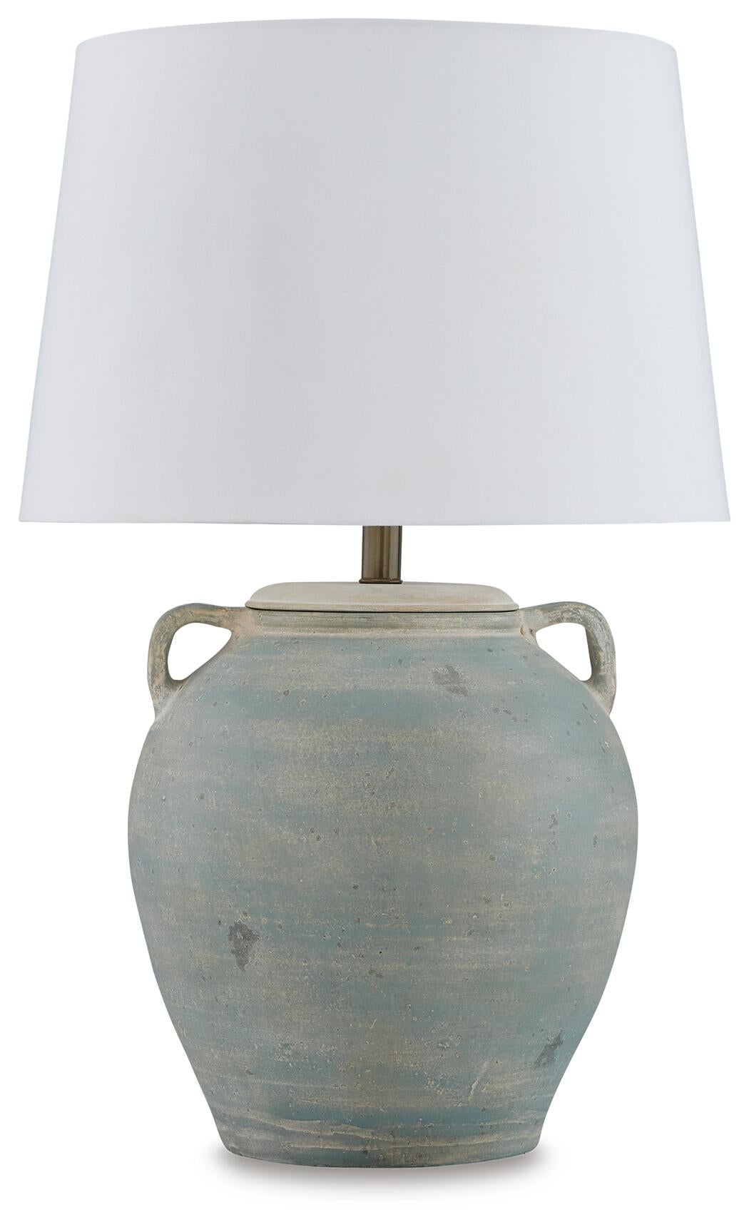 Lámpara de mesa Shawburg de terracota (1/CN)