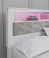 Cama con estantería y panel Altyra King