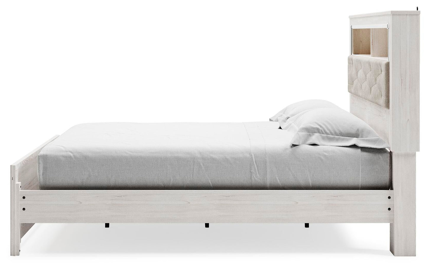 Cama con estantería y panel Altyra King