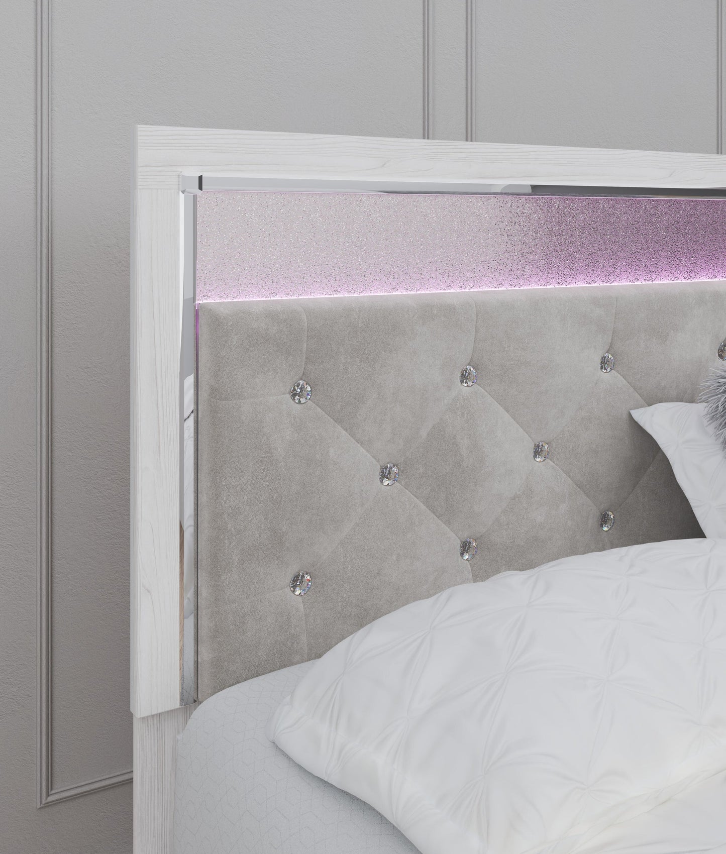 Cama con panel King Altyra