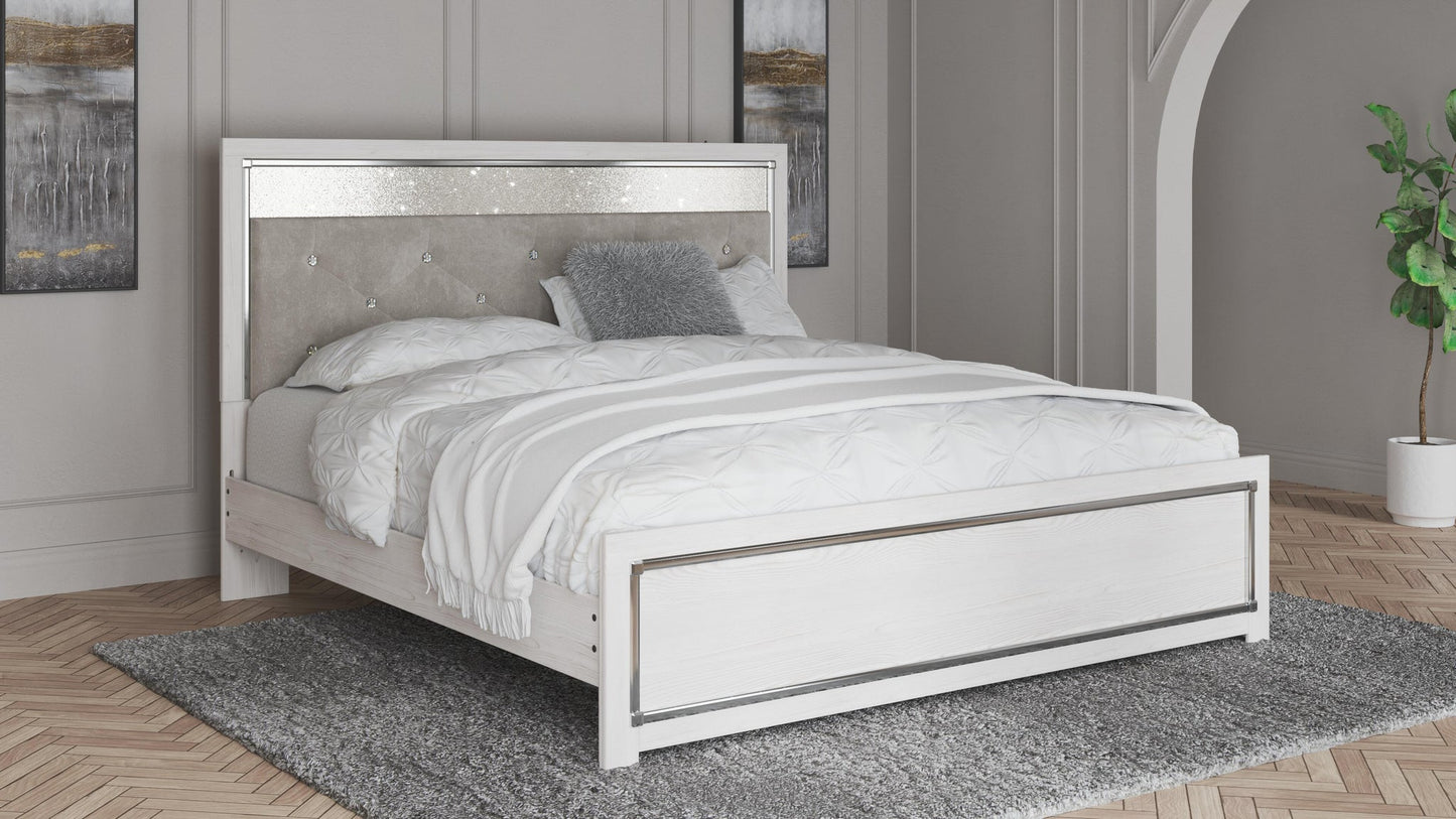 Cama con panel King Altyra