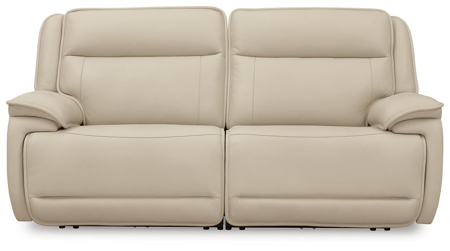Sofá seccional reclinable eléctrico de 2 piezas Double Deal