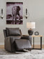 Sillón reclinable mecedor eléctrico Boxmere