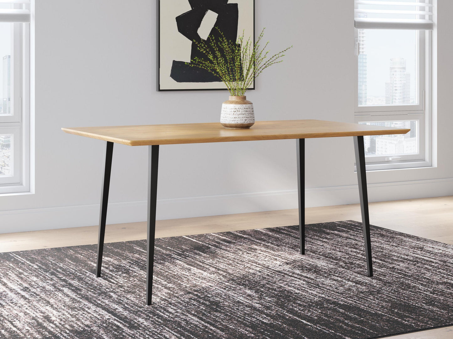 Mesa de comedor rectangular Gretlynn