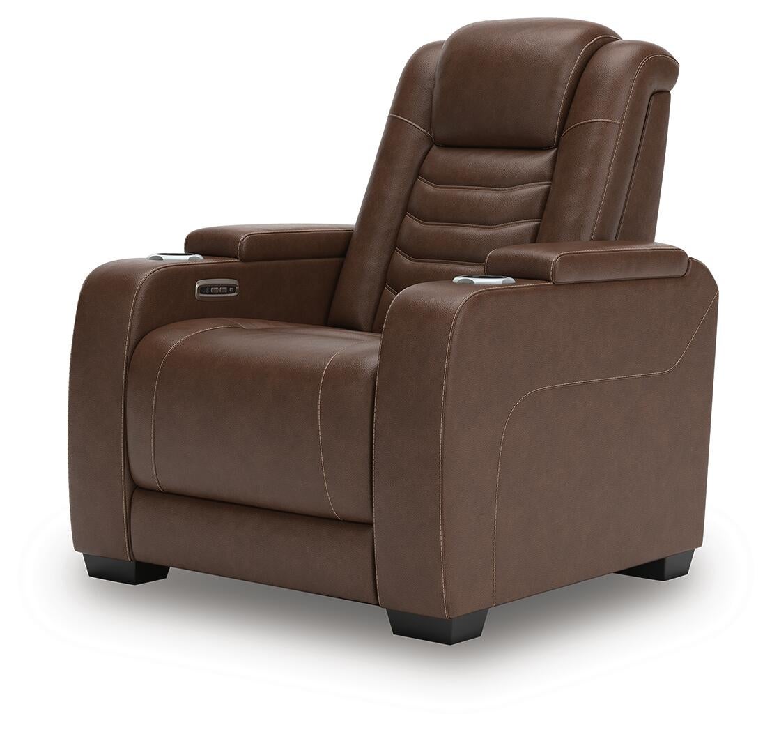 Sillón reclinable eléctrico de alto impacto con reposacabezas ajustable