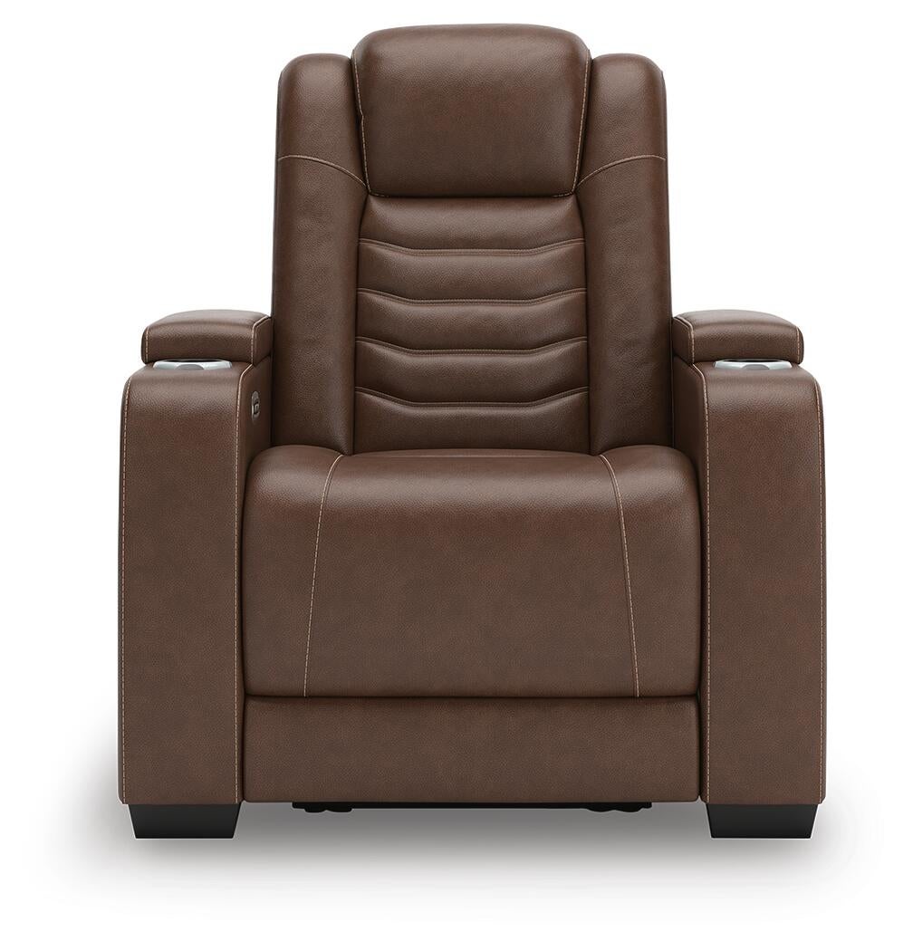 Sillón reclinable eléctrico de alto impacto con reposacabezas ajustable