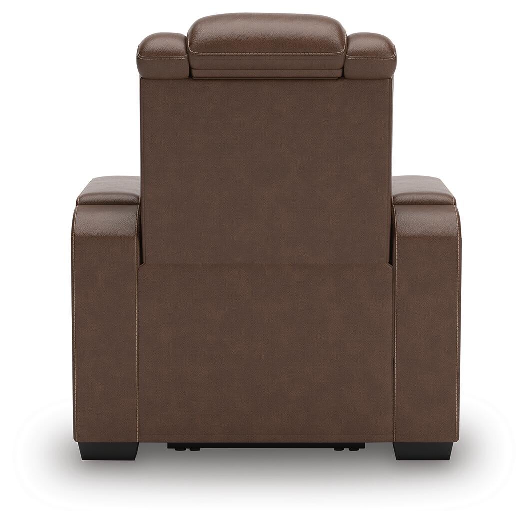 Sillón reclinable eléctrico de alto impacto con reposacabezas ajustable
